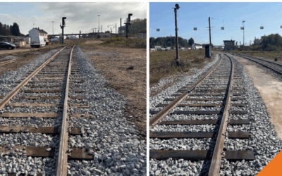 Somarail Réseau : du ballast au rail, une opération complète