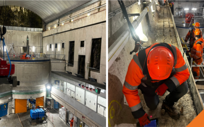 Somarail Nord, jusque 104m sous terre